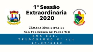 Edital de Convocação para 1ª Reunião Extraordinária de 2020