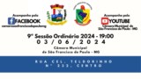 PAUTA DA 9ª REUNIÃO ORDINÁRIA DO 2° PERÍODO LEGISLATIVO DA CÂMARA MUNICIPAL DE SÃO FRANCISCO DE PAULA-MG, ANO DE 2024, LEGISLATURA 2021/2024.  PAUTA DA 9ª REUNIÃO ORDINÁRIA DO 2° PERÍODO LEGISLATIVO DA CÂMARA MUNICIPAL DE SÃO FRANCISCO DE PAULA-MG, ANO DE 2024, LEGISLATURA 2021/2024.