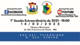 CONVOCAÇÃO DA 1ª SESSÃO EXTRAORDINÁRIA DE 2022 CONVOCAÇÃO DA 1ª SESSÃO EXTRAORDINÁRIA DE 2022