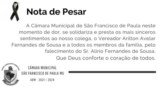 Nota de Pesar