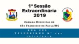 1ª Reunião Extraordinária - Edital de Convocação 1ª Reunião Extraordinária - Edital de Convocação