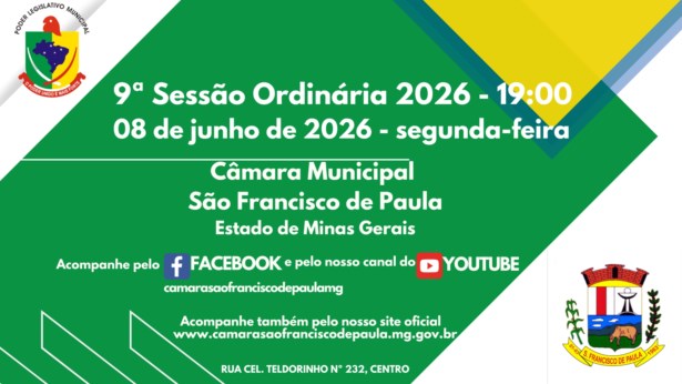 9ª Sessão Ordinária de 2026